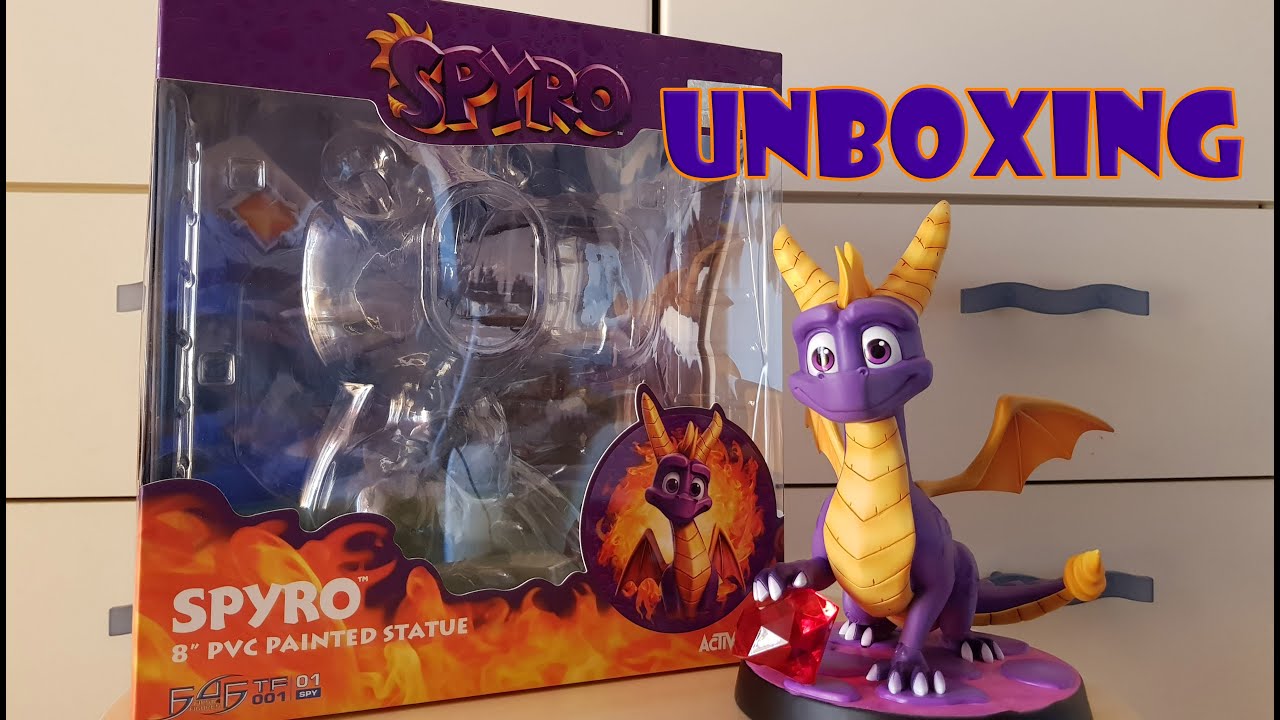 spyro statue first 4 figures