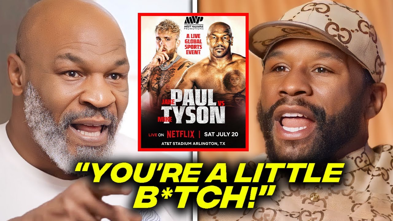 Mike Tyson GOES OFF On Mayweather After He DISSES Jake Paul FIGHT