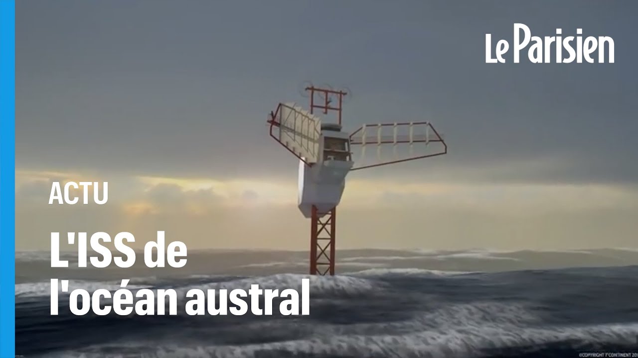 Le Polar Pod, navire vertical futuriste de 100 m de haut, va faire le tour de l’Antarctique