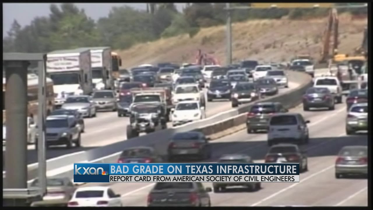 Texas' Infrastructure Gets a Bad Grade