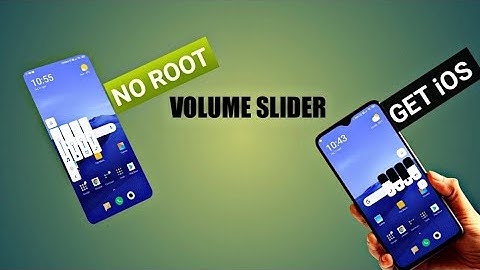 Get iOS Style | Oxygen OS | One UI | Android Type Volume Slider on Any Android Devices [ No Root ]