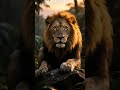 💪 New Lion Attitude Status 2025 | King Attitude Motivation Video #lion #animation #shorts #attitude