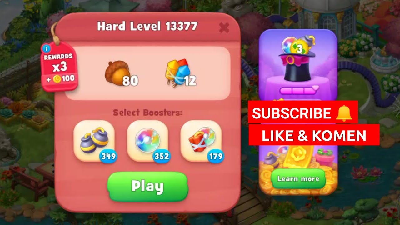 GARDENSCAPES HARD LEVEL 13377 | MARI MAIN BERSAMA