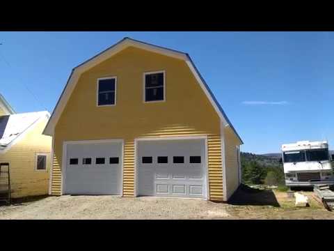 Build a Garage Gambrel Contemporary