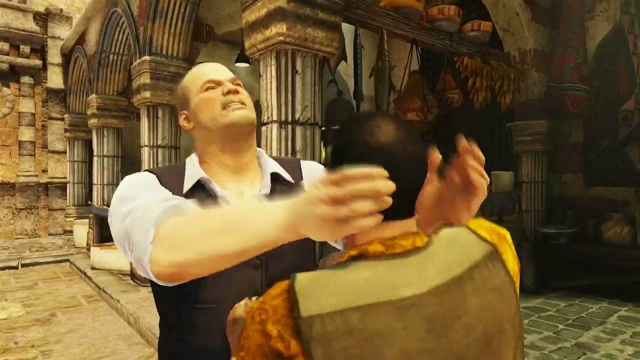 Uncharted 3: Drake's Deception: Market Fight (Eddy Raja)