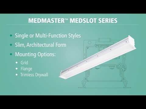 MedMaster - MedSlot Product Video - video from Kenall Manufacturing