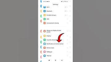 MIUI 13 control center enable, all Xiaomi, Mi, Redmi #shorts #redmi