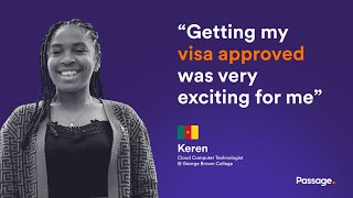 From Cameroon to Canada: Keren’s Visa Approved &amp; Cloud Computing Education Funded