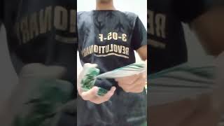 Packet toss aerial  flourish
