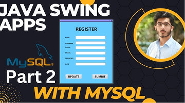 JAVA LOGIN SYSTEM /java swing gui project/ with MySQL database /       Part 2