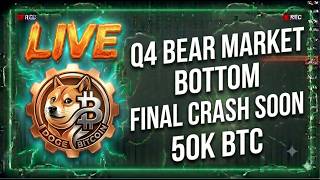 FINAL STRETCH OF BITCOIN BEAR MARKET! FINAL BITCOIN CRASH THIS SUMMER? BITCOIN, MSTR, AND DOGE LIVE