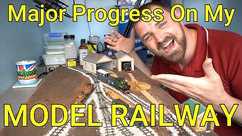Building Up A Model Railway S1 Ep 43 | 3D printing | Ballasting | Painting railway track