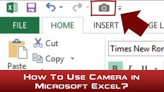 How to Use Camera Feature in Microsoft Excel Tutorial - Lesson 28 Wealth