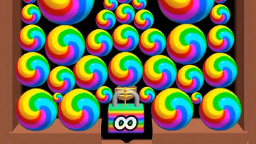 Satisfying mobile game/ Blob Merge 3d vs balloons 2048 - ball run 2048 Gameplay New update part #2