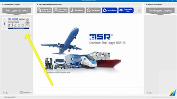 MSR175 Shock Logger - Stop Recording and Display Data on a PC