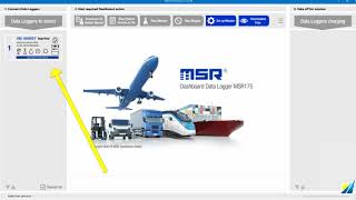 MSR175 Shock Logger - Stop Recording and Display Data on a PC