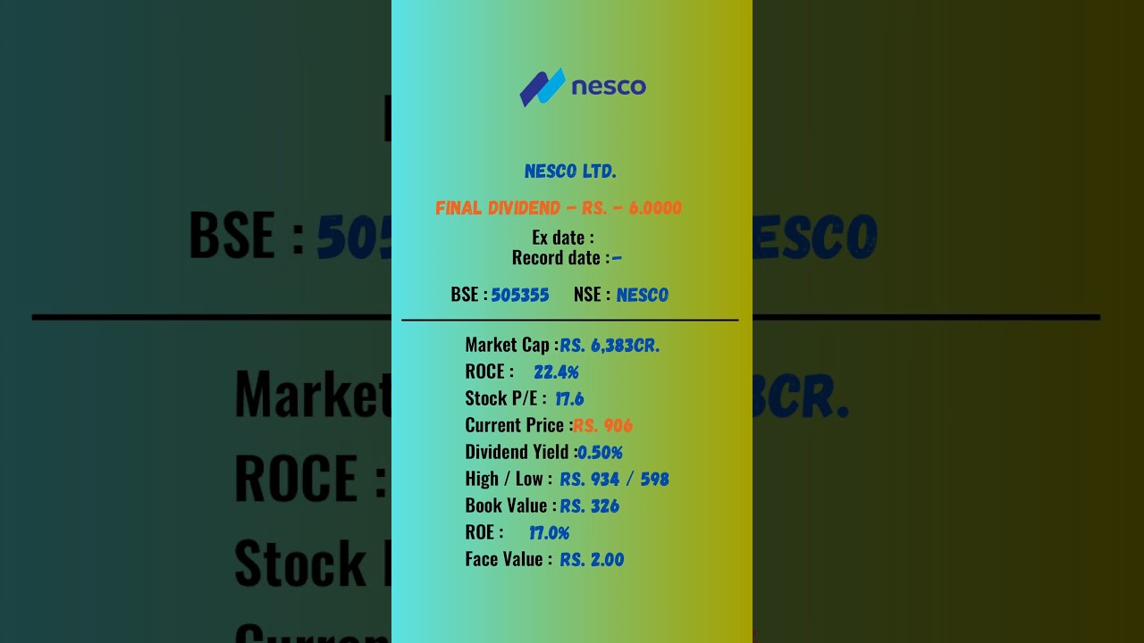 NESCO LTD | 