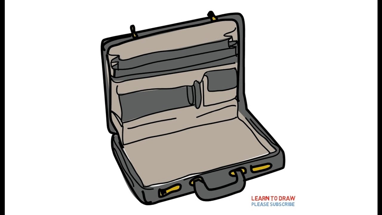 First Class Info About How To Draw A Briefcase - Televisionchoco31