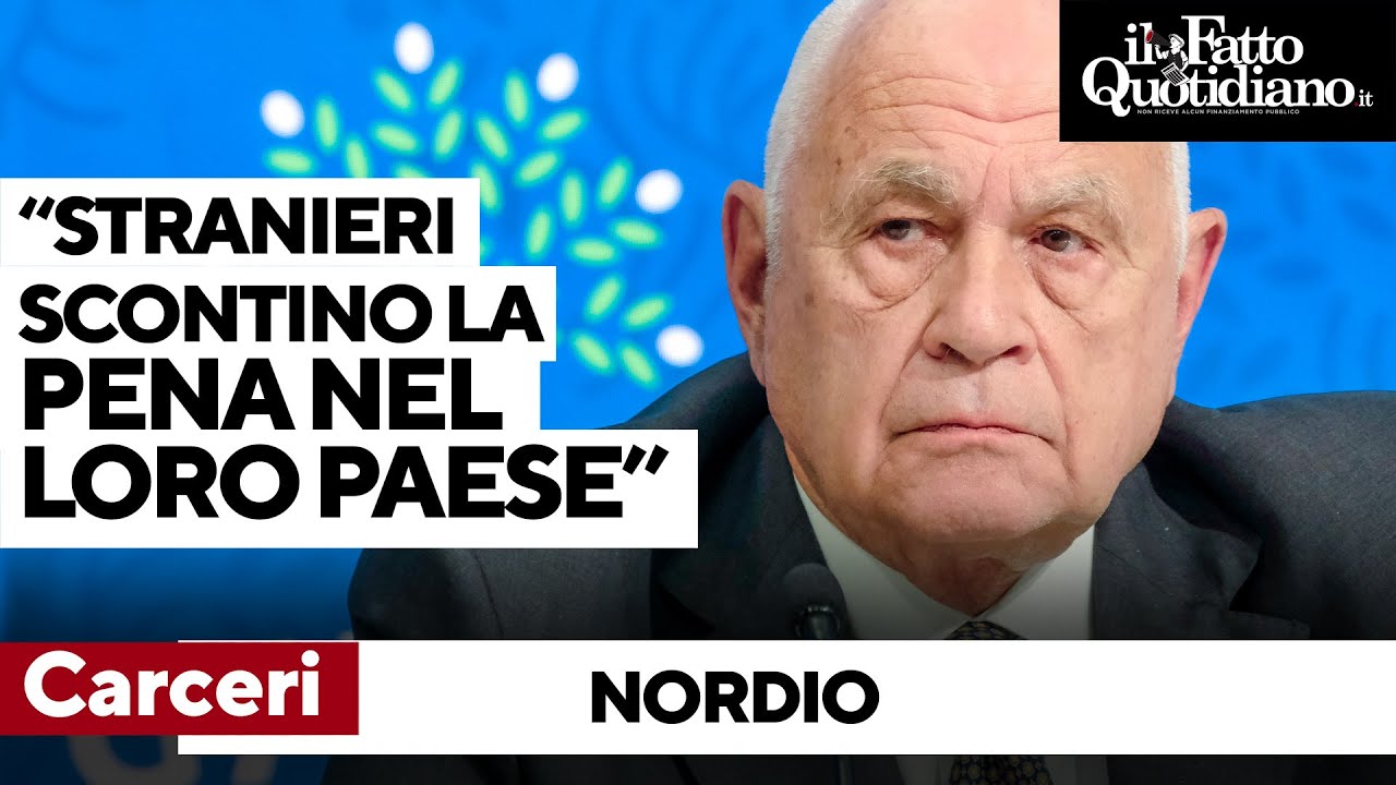 Sovraffollamento delle carceri, Nordio: 