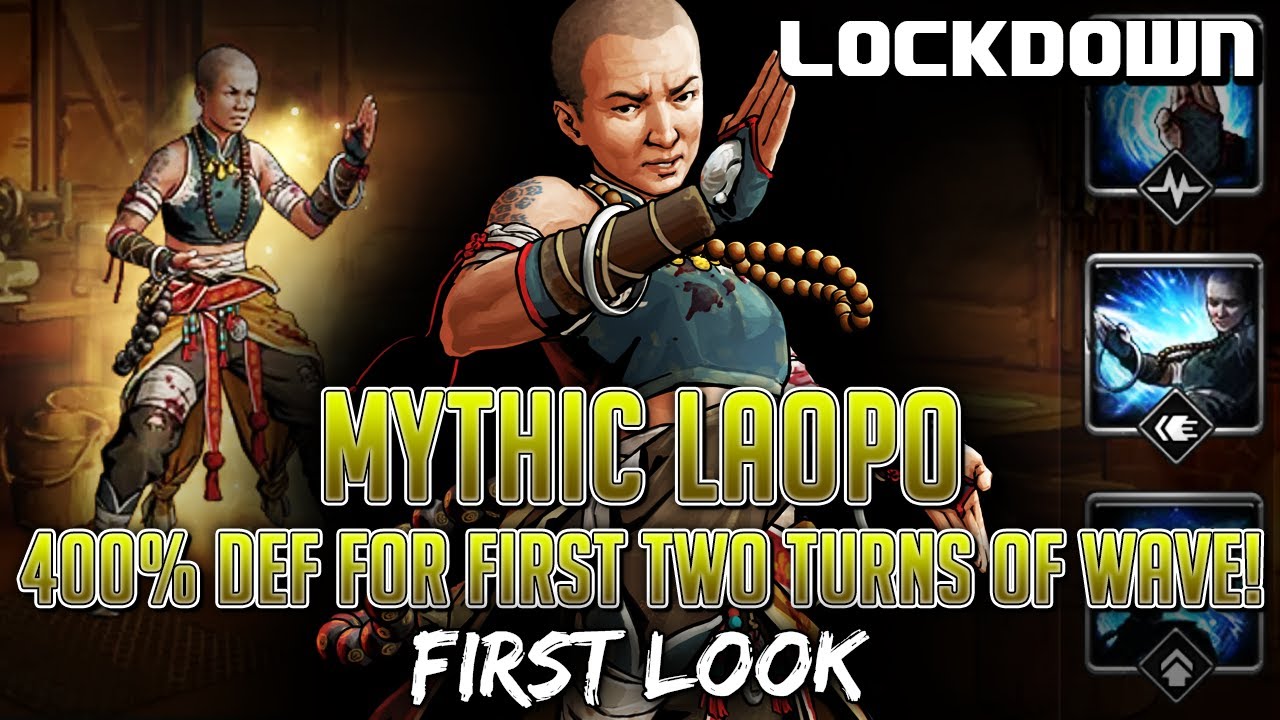 TWD RTS: Mythic Laopo, 400% DEF Buff First 2 Turns of Wave! The Walking Dead: Road to Survival Leaks