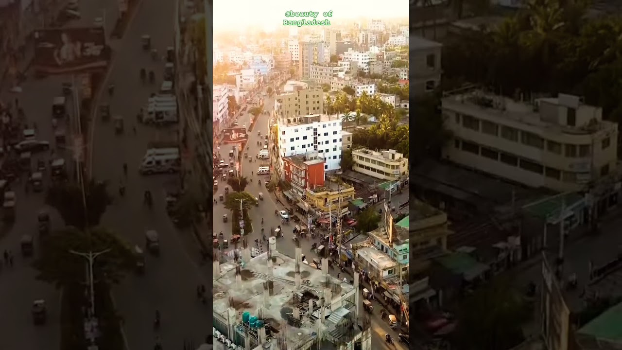 The Beautiful Khulna City,Bangladesh #khulnacity #droneview #bangladesh