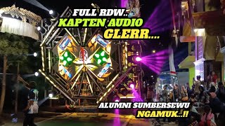 FULL RDW NGERI🔊🔥‼️KAPTEN AUDIO Lumajang Alumni Sumbersewu Horeg | Karnaval Sukowilangun