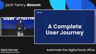 Automate the digital back office w/ Matt Kerner | Jack Henry DevCon 2026
