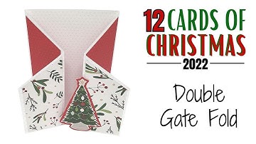 12 Cards of Christmas - Double Gate Fold