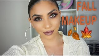 FALL MAKEUP LOOK | Deck Of Scarlett x Melly Sanchez | AMBER ROSE OATMAN