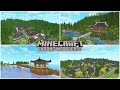 Minecraft ANDONG - TOURIST ATTRACTIONS BUILD CHALLENGE / Timelapse Build