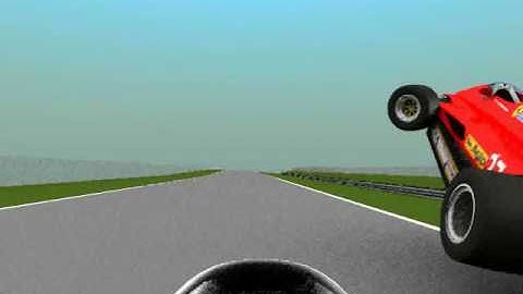 Gilles Villeneuve crash Zolder 1982, reconstruction. Prova 6