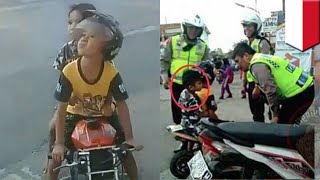 Download lagu Bocah TK ditilang polisi ekspresinya bikin geli TomoNews Bocah TK ditilang polisi ekspresinya bikin geli TomoNews