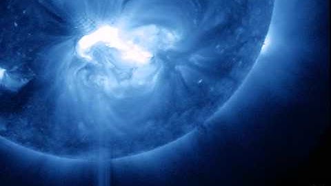 X1.4 Solar Flare - July 12, 2012 AIA 335 (2012-07-12 15:40:15 - 2012-07-12 18:39:27 UTC)