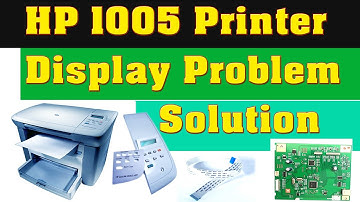 hp 1005 printer display problem | hp 1005 printer display light problem | hp m1005 no display