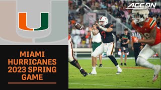 2023 Miami Hurricanes Spring Football Game