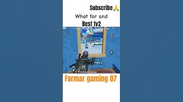 🔥 BEST 1v2 CLUTCH in BGMI! 🥶😈#bgmi #1v2 #shorts 