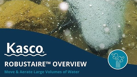 Kasco RobustAire™ Diffused Aeration - Immeasurable Water Quality Improvement
