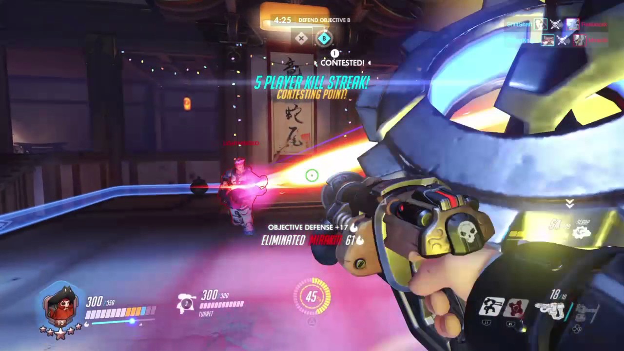 Overwatch: Torbjern the flanker