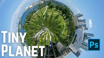 How to Create Tiny Planet On Landscape in Photoshop