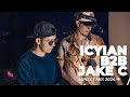 Icyian b2b jake c  sunset mix 2024  tech house  house  more