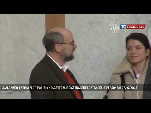 UNABOMBER, PERIZIA FLOP. PANIZ: «INACCETTABILE DISTRUGGERE LA VITA DELLE PERSONE» | 07/10/2025