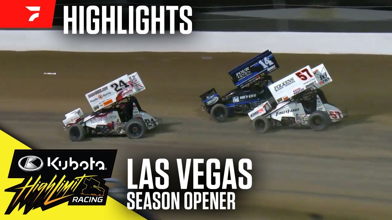 Season Opener | Kubota High Limit Racing at Las Vegas Motor Speedway 3 ...