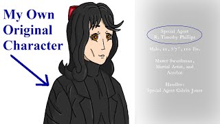 Meet R. Timothy Phillips (The CIA's Angel of Death) Krita Original Anime Character Drawing!