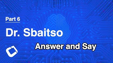 Dr. Sbaitso in Codename One (Part 6) - Answer and Say