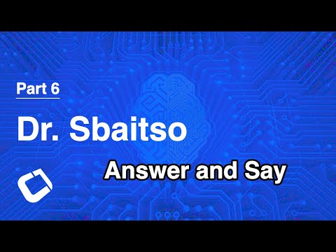 Dr. Sbaitso in Codename One (Part 6) - Answer and Say