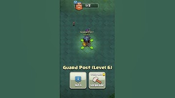 Upgrading Guard Post Level 1 To 10 Time Lapse (New Update)