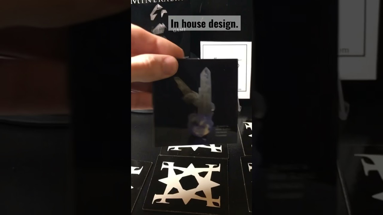 Studio Mineralia Concentration Game! Our own design.