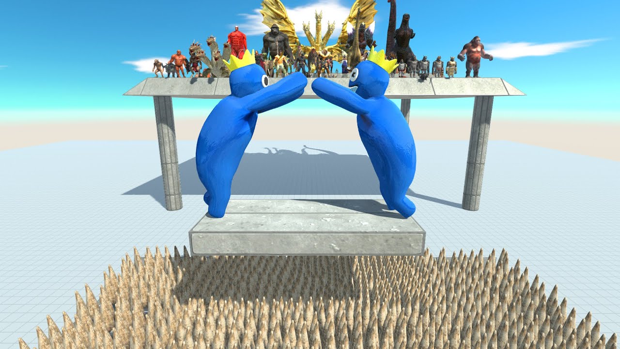 Fight Yourself On Thorns - Animal Revolt Battle Simulator