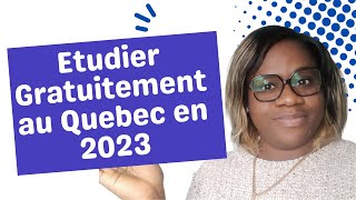 Etudier gratuitement au Quebec en Automne 2023 - Delais de traitement.