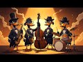 12 Hours 1940's Jazz Playlist | Cozy Swing Instrumental Jazz - Warm Coffee &amp; Vintage Radio